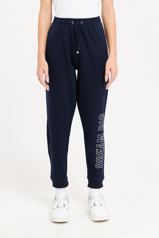 Buy Senior Girls Plain Black Track Pants 126625911 in Saudi Arabia