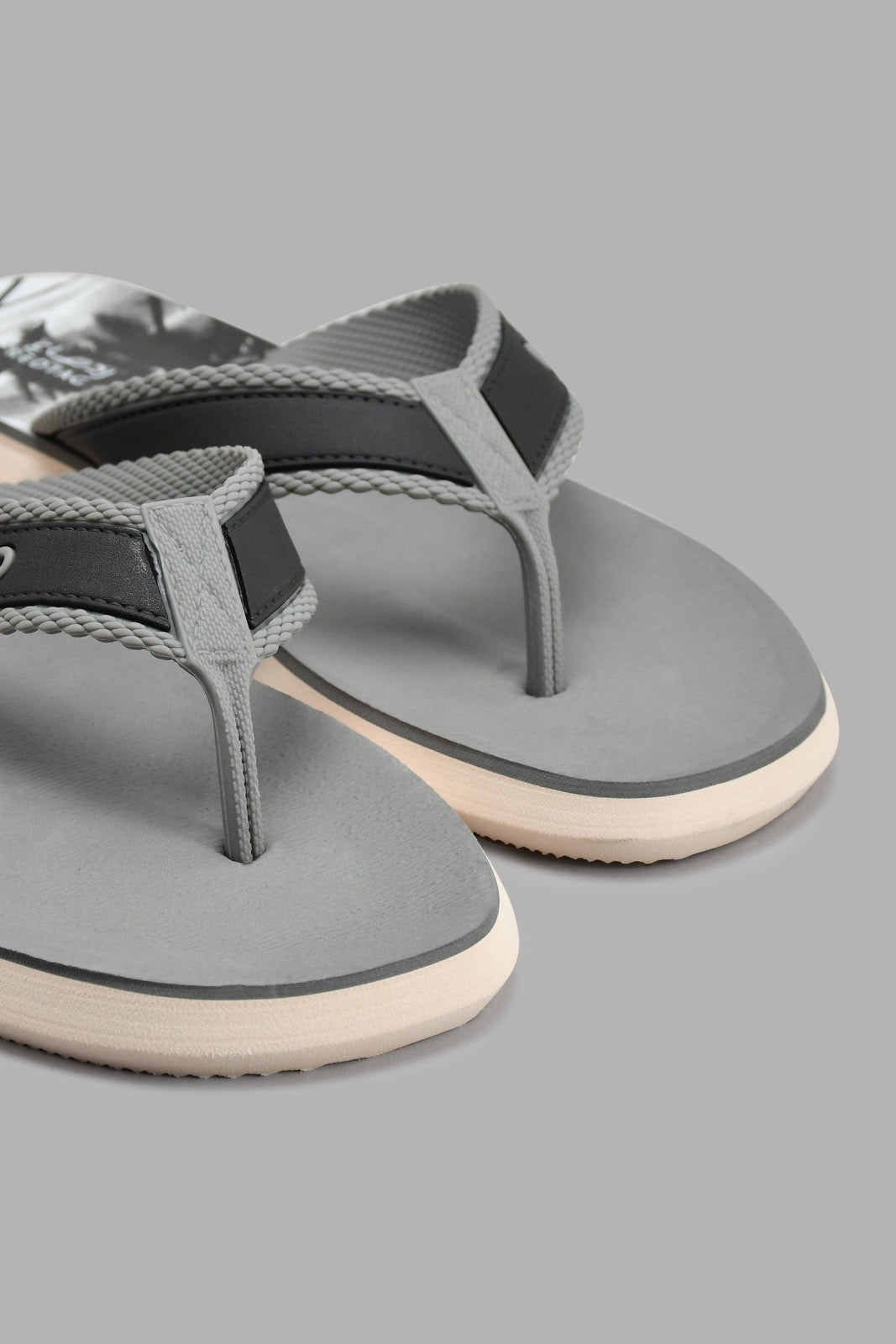 

Grey Tree Flip Flop