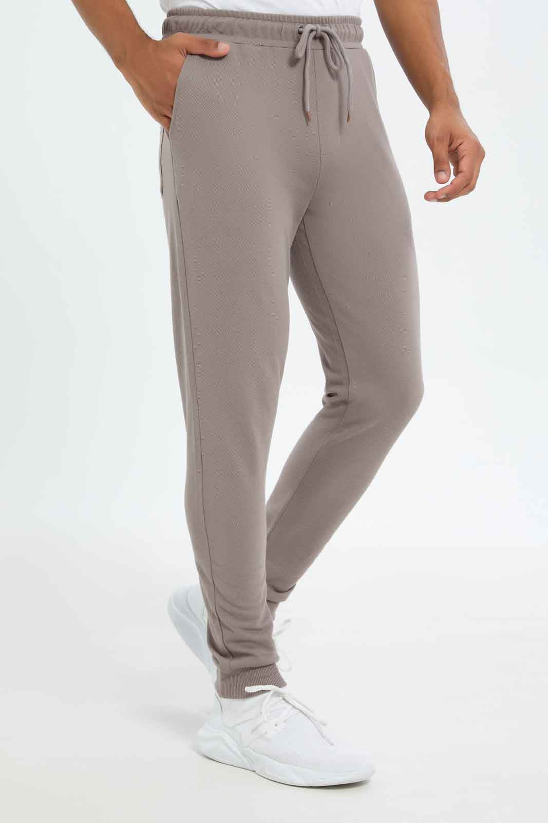 Buy Men Grey Jog Pants for Men 123860511 in Saudi Arabia | REDTAG