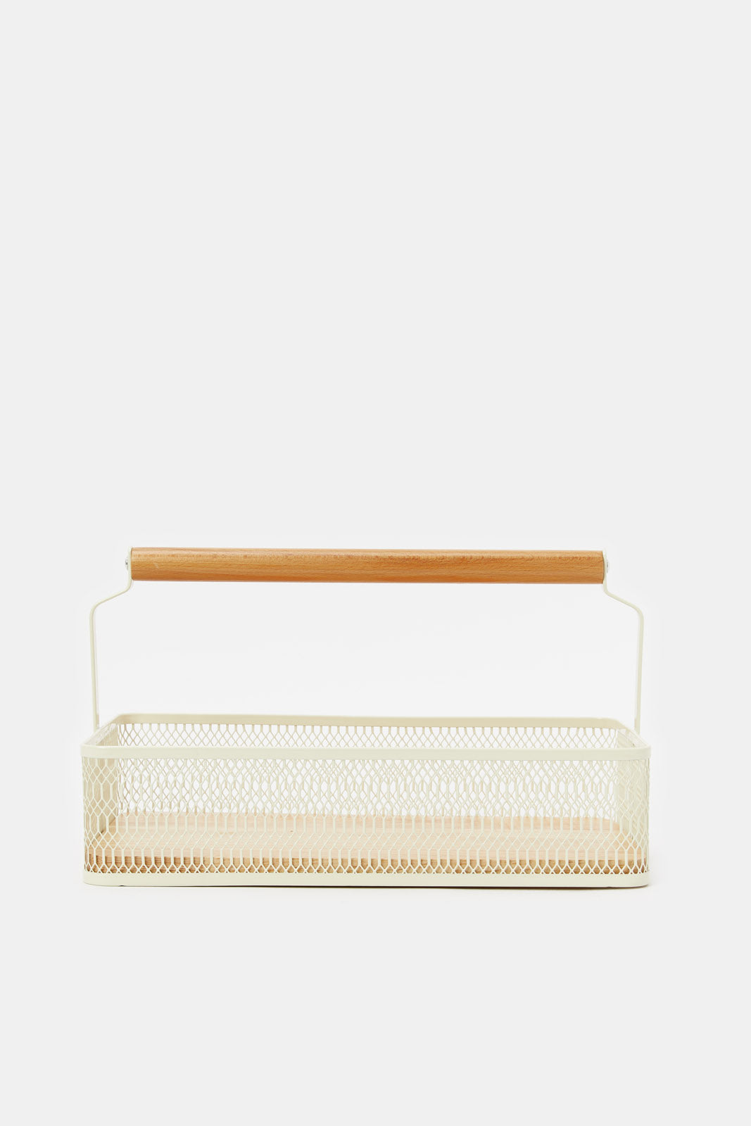 

Cream Rectangle Basket