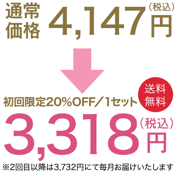 3318円