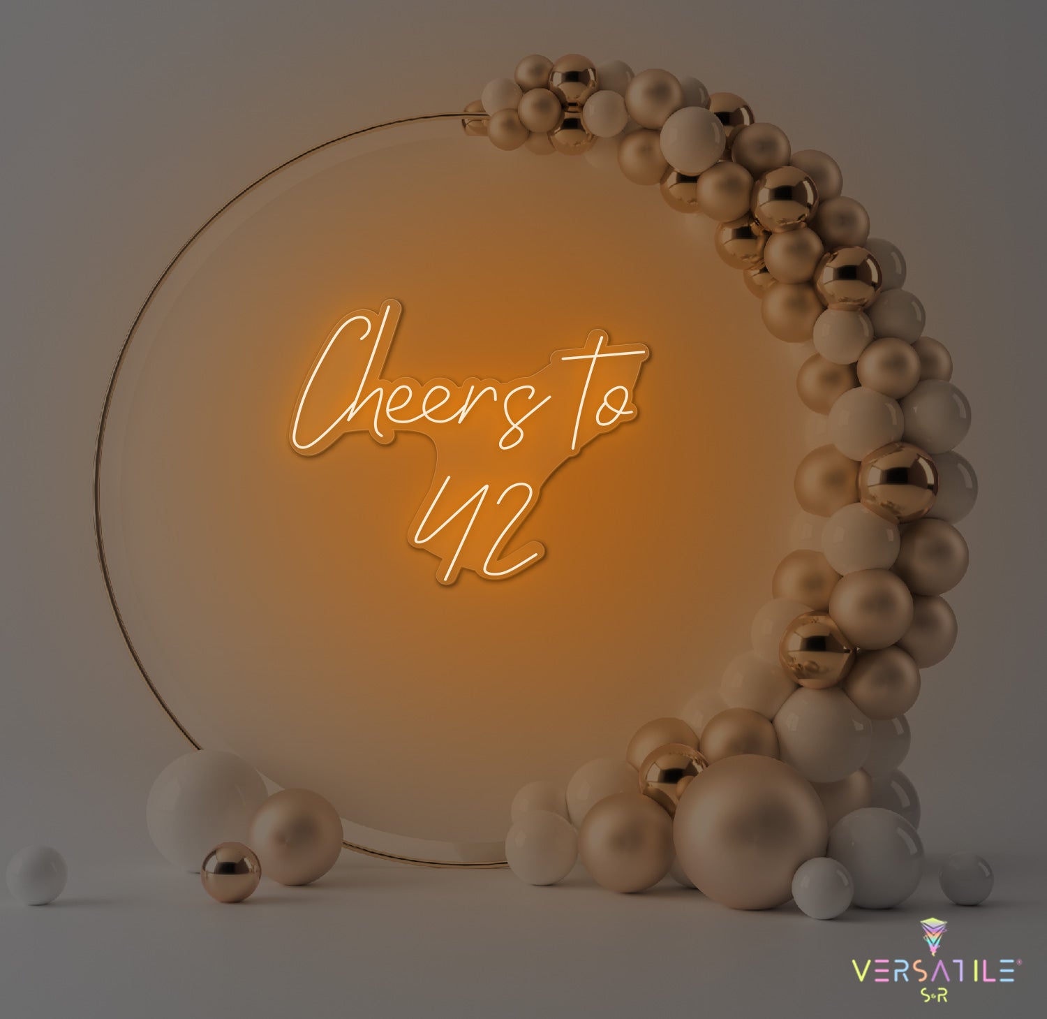 Cheers to 42 Neon Sign