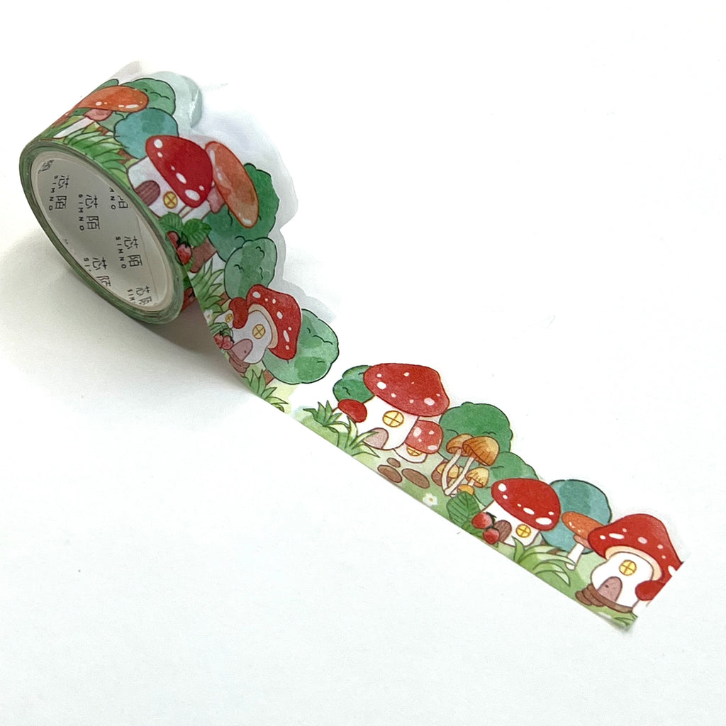 Red Starburst Washi Tape Christmas