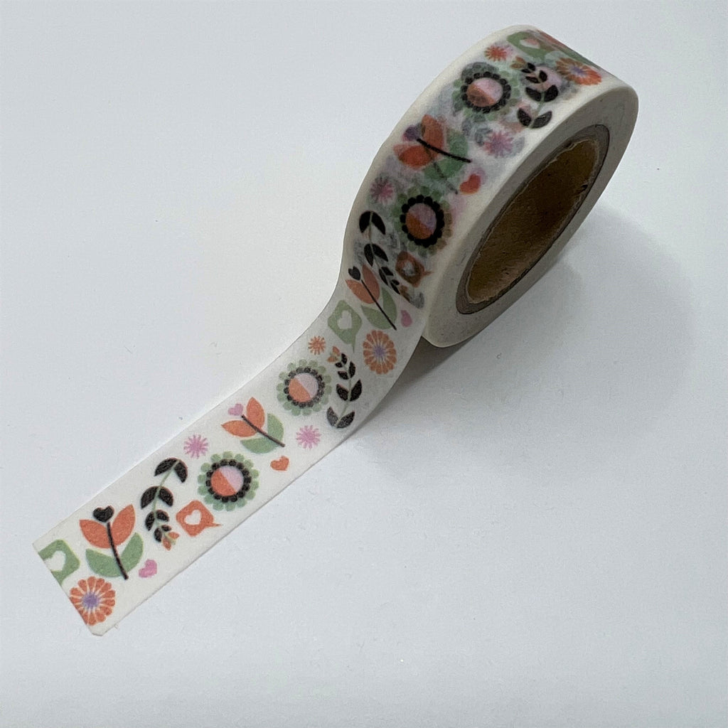 Black and White Polka Dot Thin Washi Tape