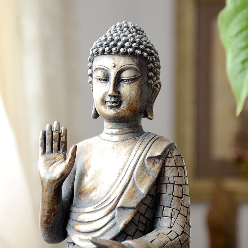 Buddha Resin Statue for spiritual decor12