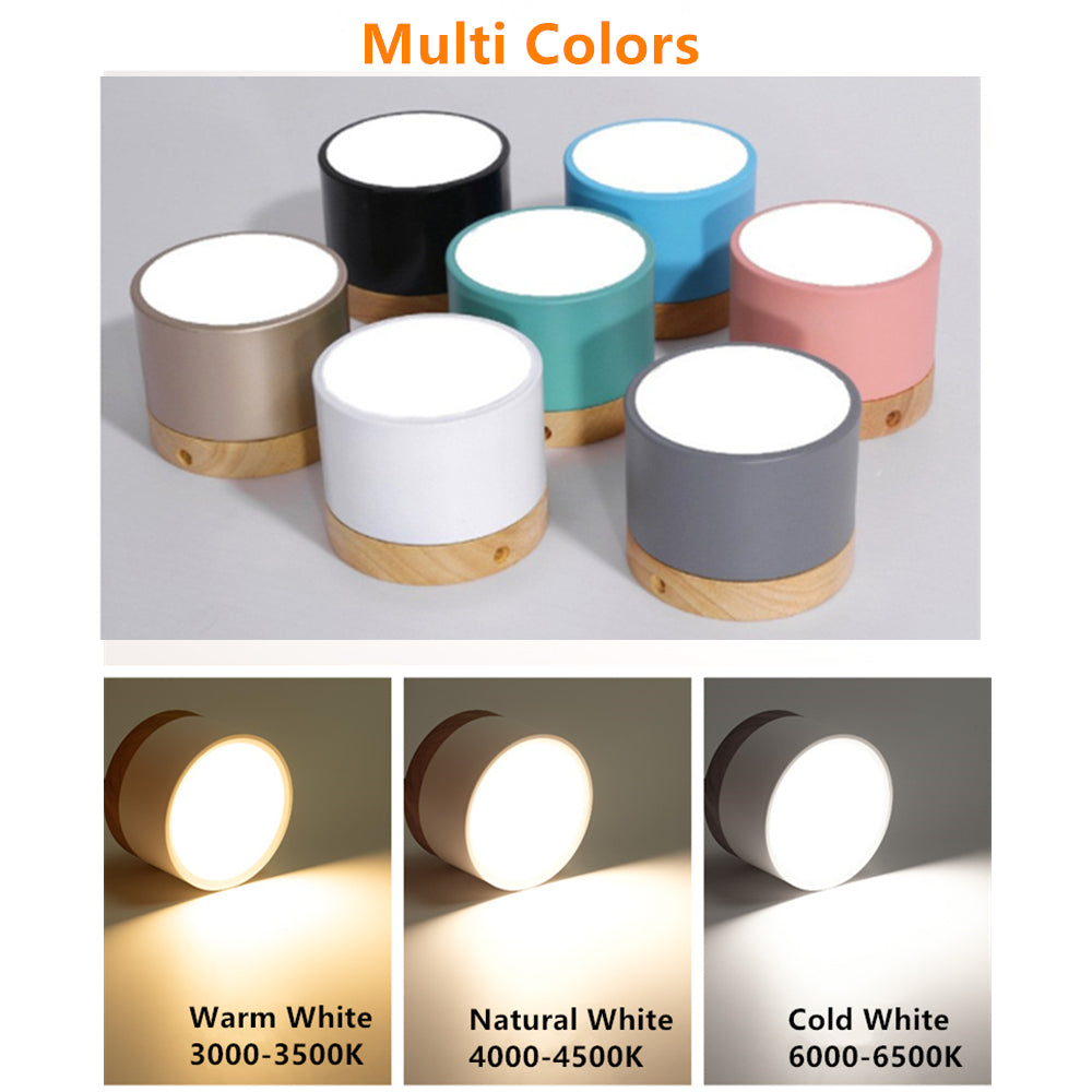 macaron color led ceiling light