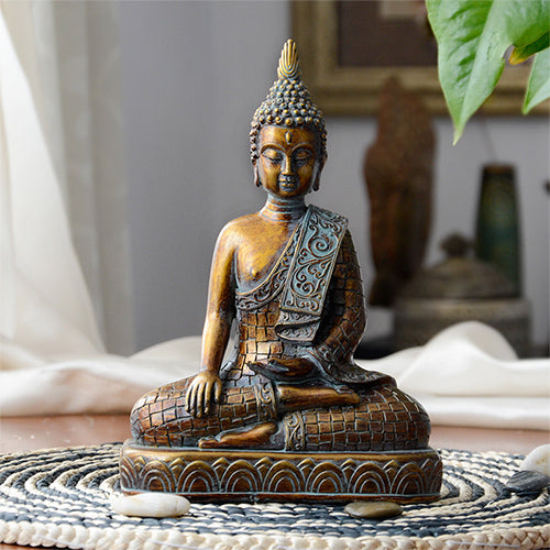 Buddha Resin Statue for spiritual decor5