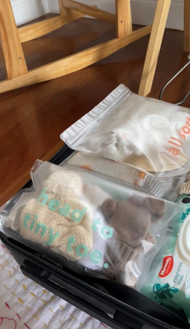 Hospital Bag essential for Australian mums. best postpartum products