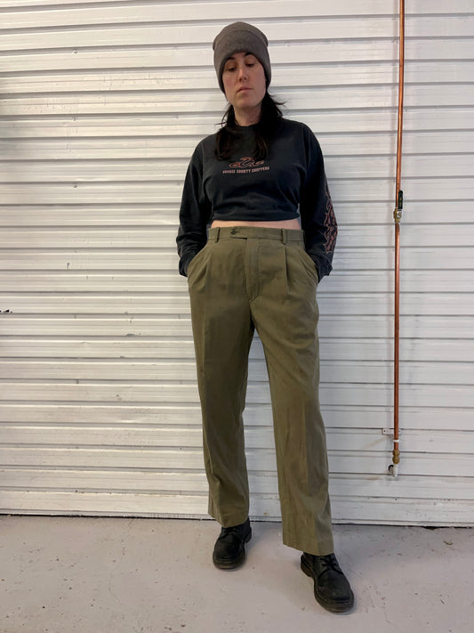 最大95％オフ！ Cristaseya 22AW PLEATED LARGE TROUSERS cinemusic.net