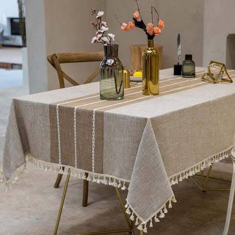 Linen tablecloth