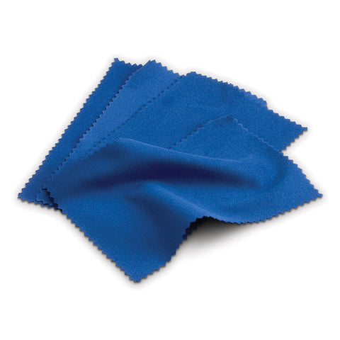 Blue color microfiber