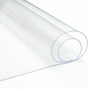 Clear PVC Based Stretch Fabric roll