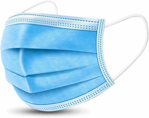 Blue Paper Face Mask, Dust Mask, Ce Mouth Mask