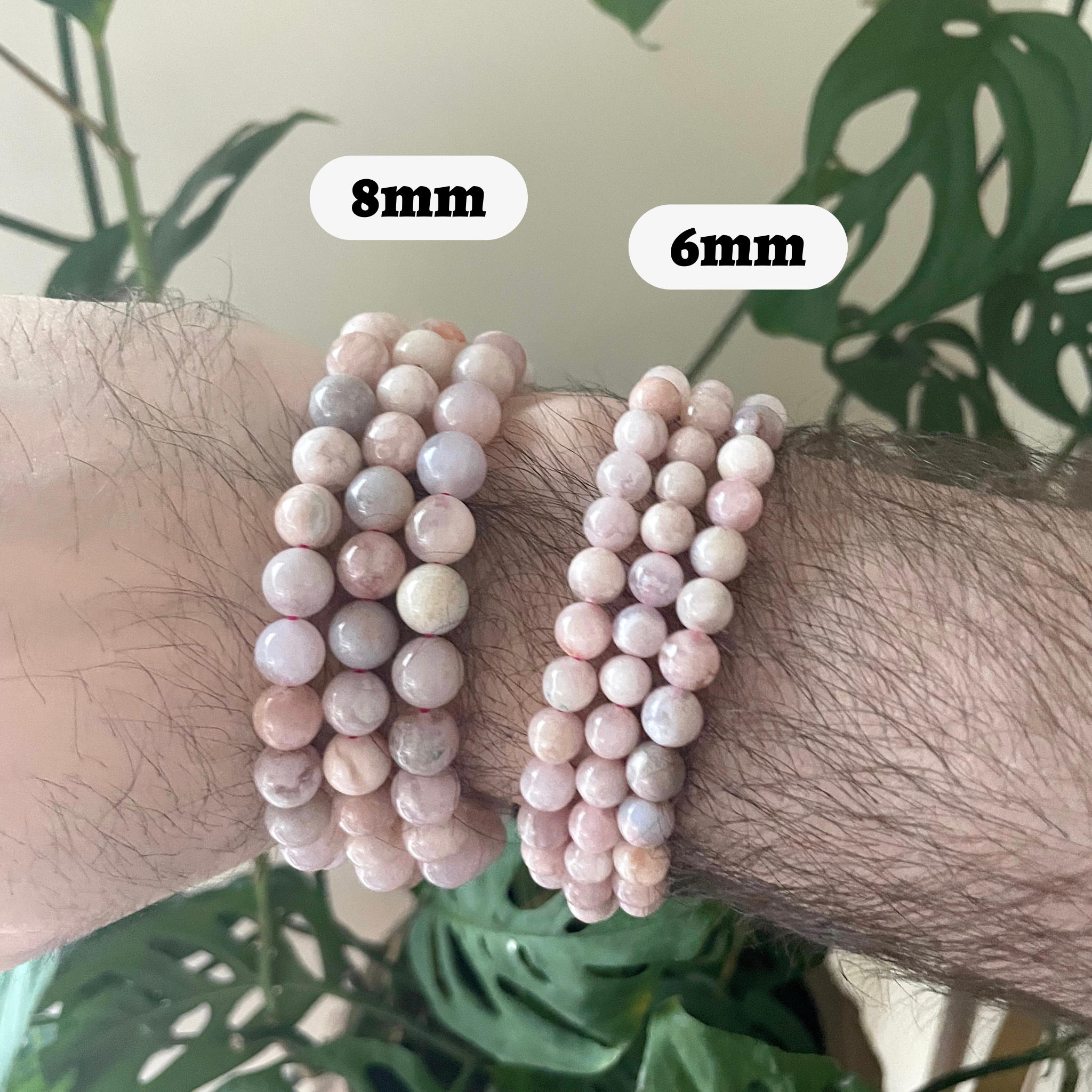 Flower Agate Bracelet