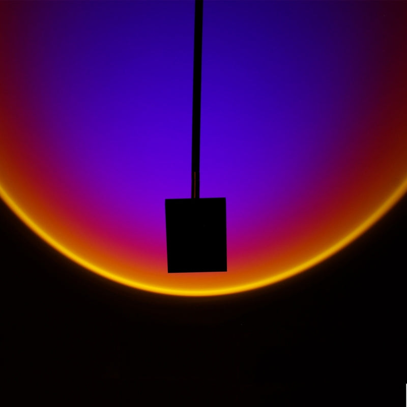 HALO SKY CEILING LAMP CUSTOM STEM DEEP BLUE