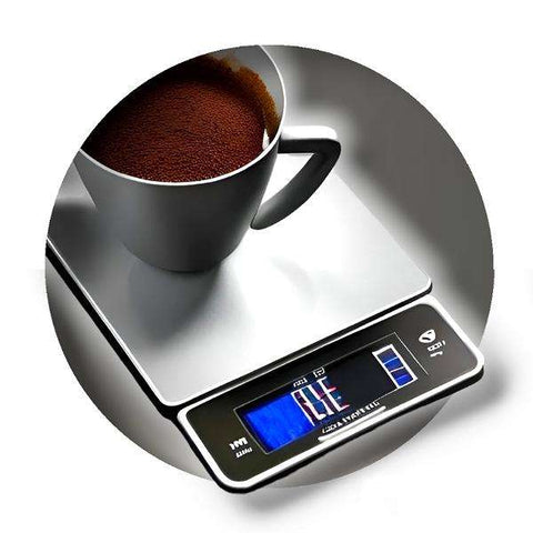 measuring coffee