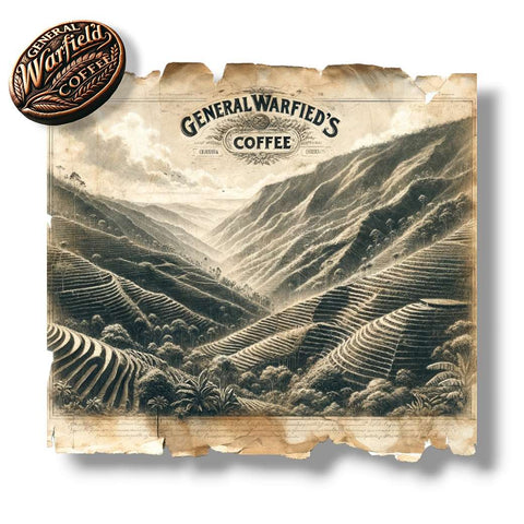 General Warfield’s unique and unforgettable high-altitude specialty grade coffee farming mountain range