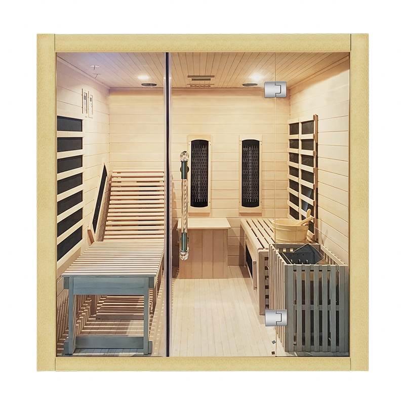 SAUNASNET Steam and Far-infrared Dual-purpose Sauna