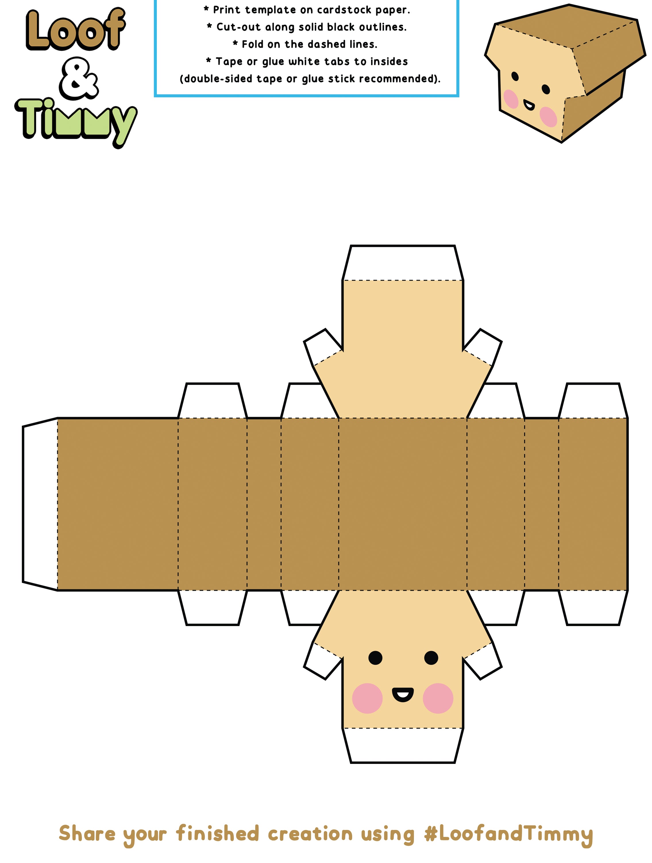 Papercraft Loof