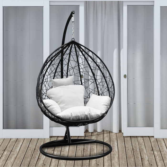 outdoor wicker dome chair