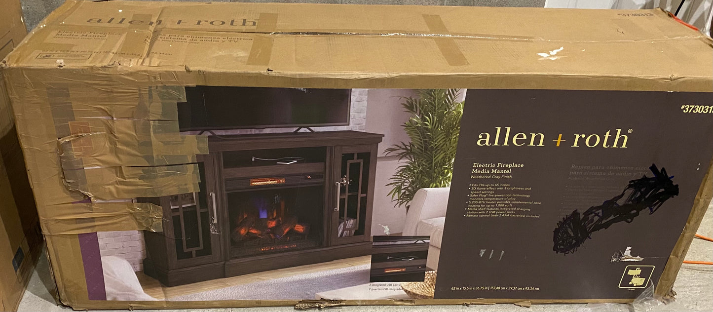 Allen Roth Electric Fireplace PEGV Outlet   IMG 6172 1445x 