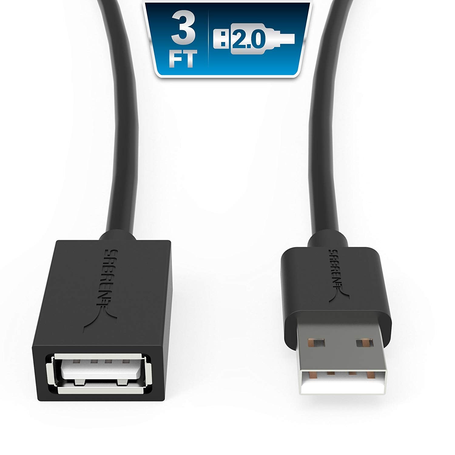 22AWG USB 2.0 Extension Cable to - Sabrent