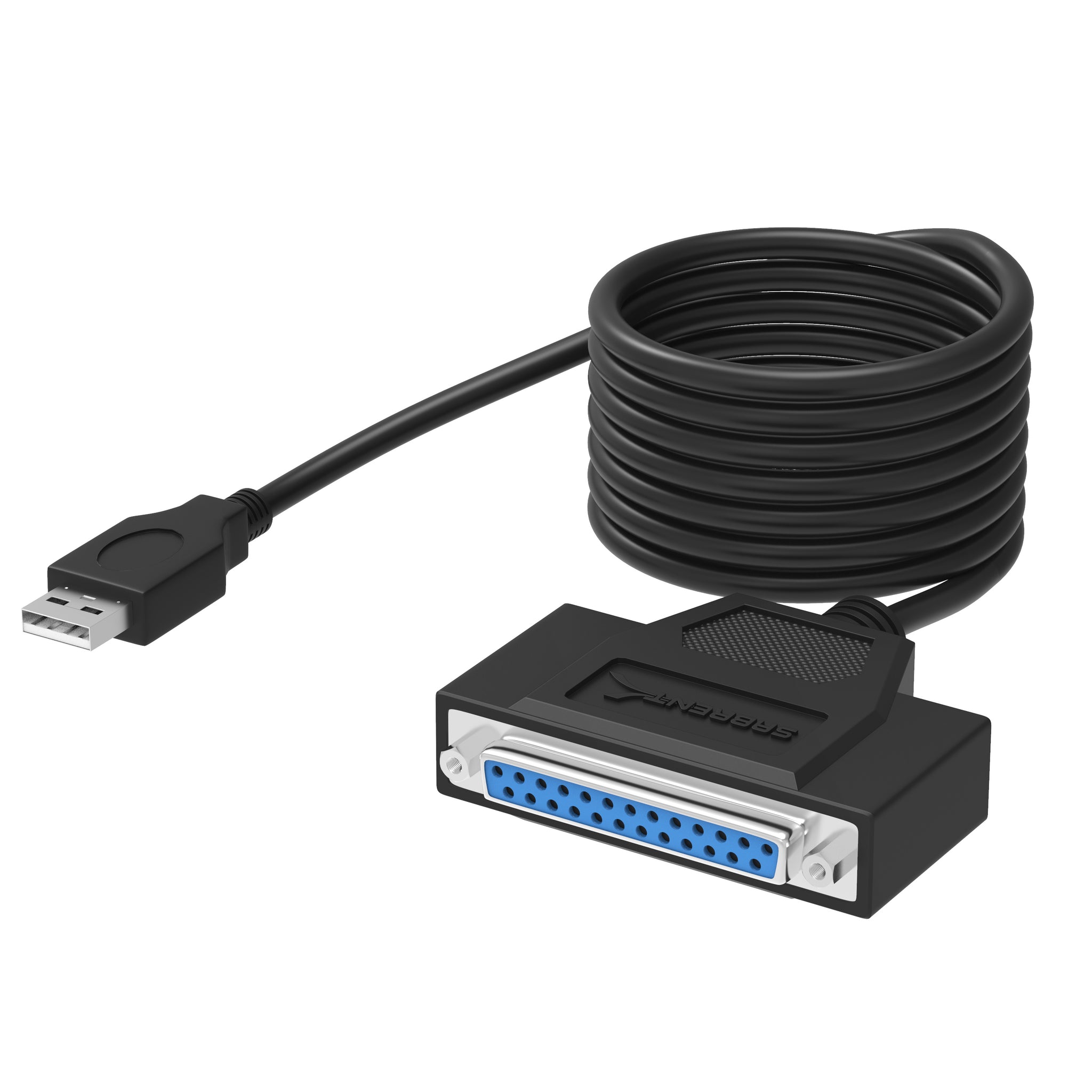 USB To DB25 IEEE-1284 Cable Adapter [HEXNUT Conne - Sabrent