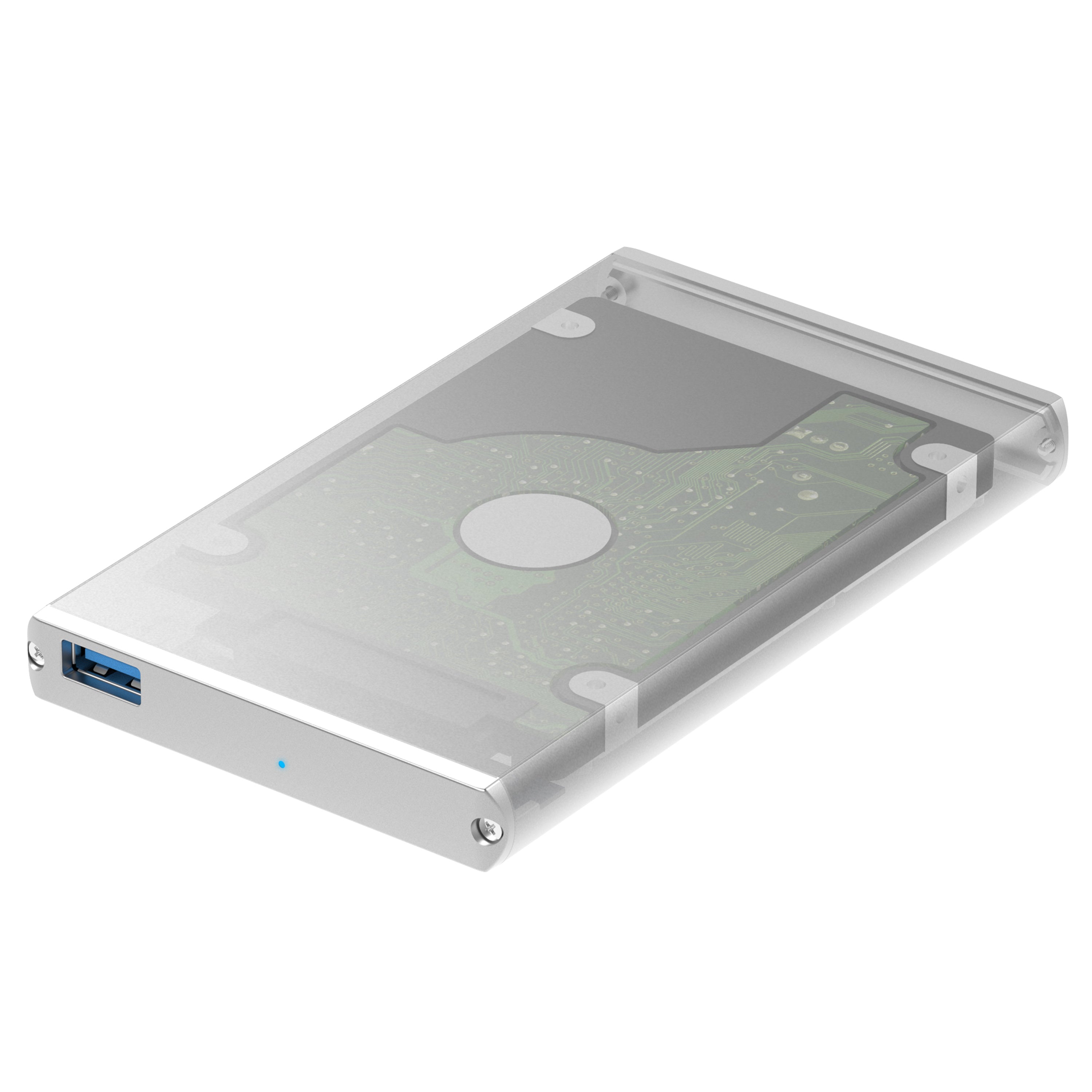 USB 3.0 2.5-Inch SATA External Aluminum Hard Drive Enclosure - Sabrent
