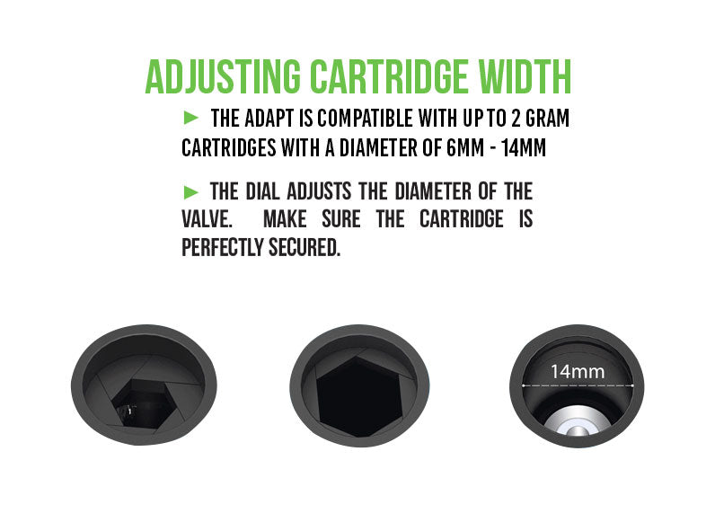 Adjusting Cartridge Width of Exxus Adapt