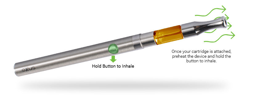 Exxus Slim VV Cartucho Vape Inhale