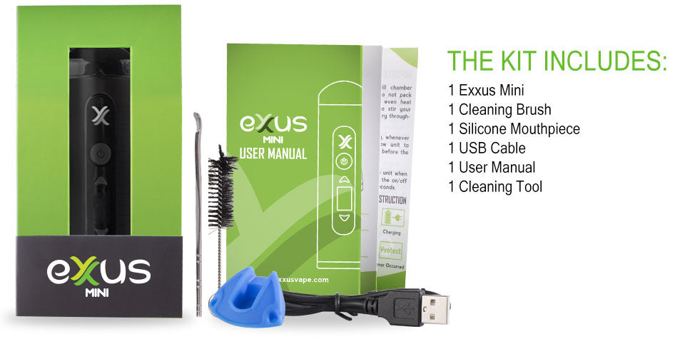 What comes with the Exxus Mini
