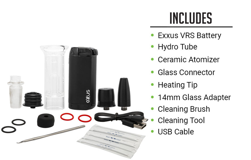 What comes in the Exxus VRS packaging