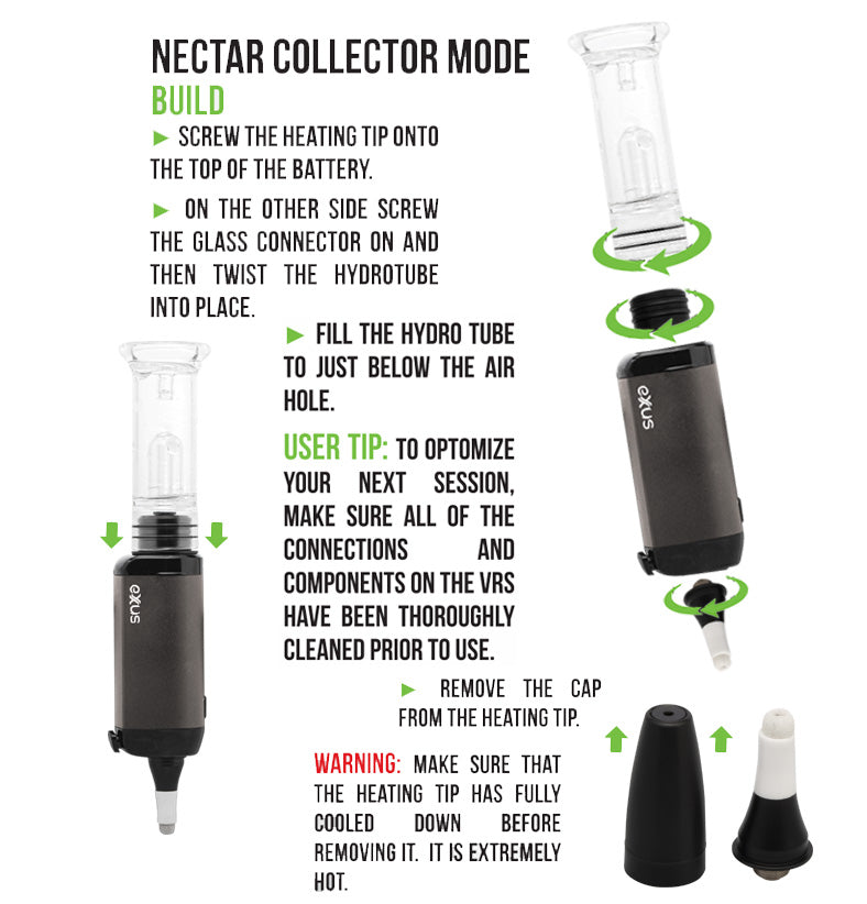 Modo colector de néctar Exxus VRS