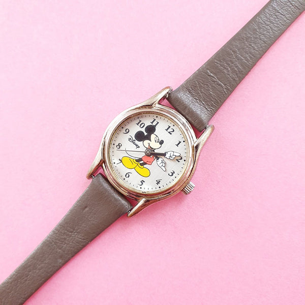 Vintage Silver-tone Mickey Mouse Seiko Women's Watch | RARE 90s Watch –  Watches for Women Brands