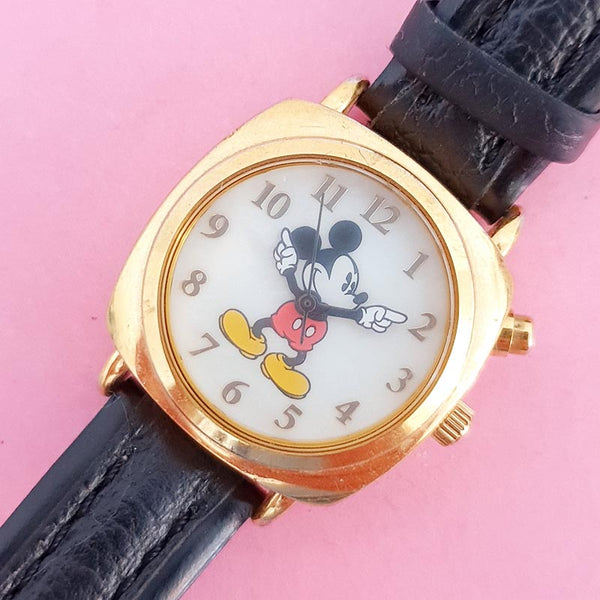 Vintage Gold-tone Musica Mickey Mouse Seiko Watch for Women – Watches for  Women Brands