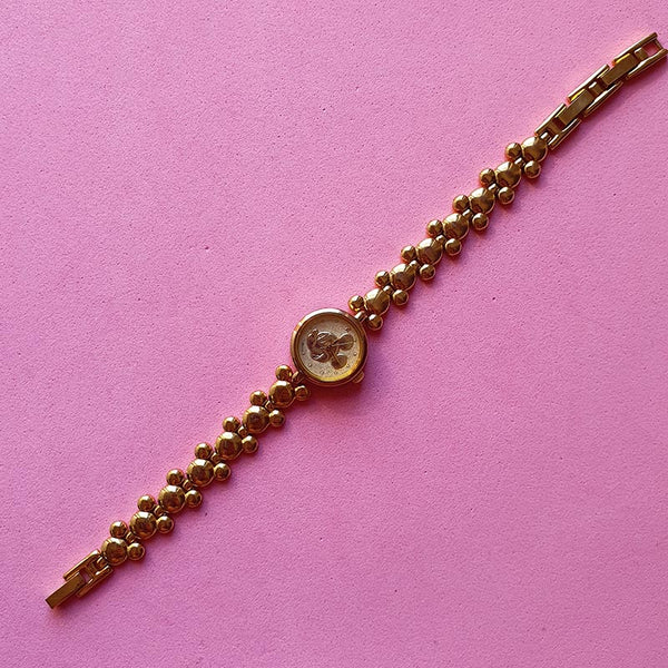 Vintage Gold-tone Seiko Mickey Mouse Watch | Disney Memorabilia – Watches  for Women Brands