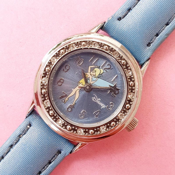 Tinkerbell watch, from the disney store Crystal Pink New Battery Working |  eBay