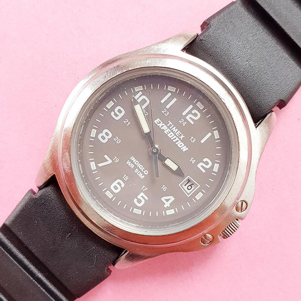 Vintage Grey Timex Expedition Watch for Women | Ladies Timex Watches –  Watches for Women Brands