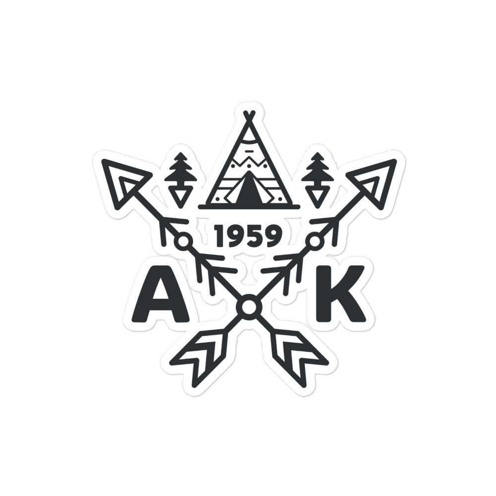 Ski Alaska Sticker – Anchorage Daily News Store