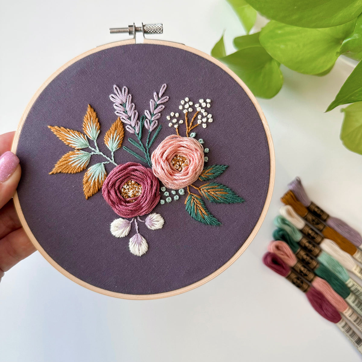 Dreamy Florals Thread Palette