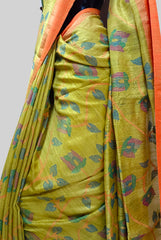 Designer Handloom Matka Silk Jamdani Saree