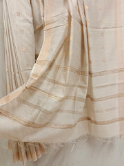 Soft Premium Quality Handloom Munga Tussar Silk Saree