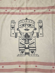 Jagannath Handloom Handspun Handwoven jamdani Saree