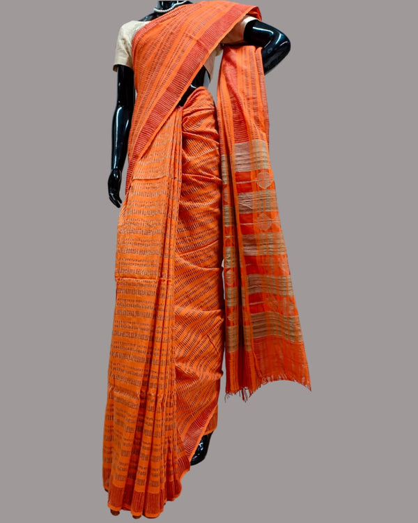 Buy Orange Sarees for Women by Dipdiya Online | Ajio.com