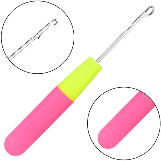 5pcs Wig Accessories Hook Needle Latch Crochet Hook Hair Weave Crochet  Needle Wigs Knitting Hair Extensions Tools Styling Carpets Repair Tools  Braid Craft