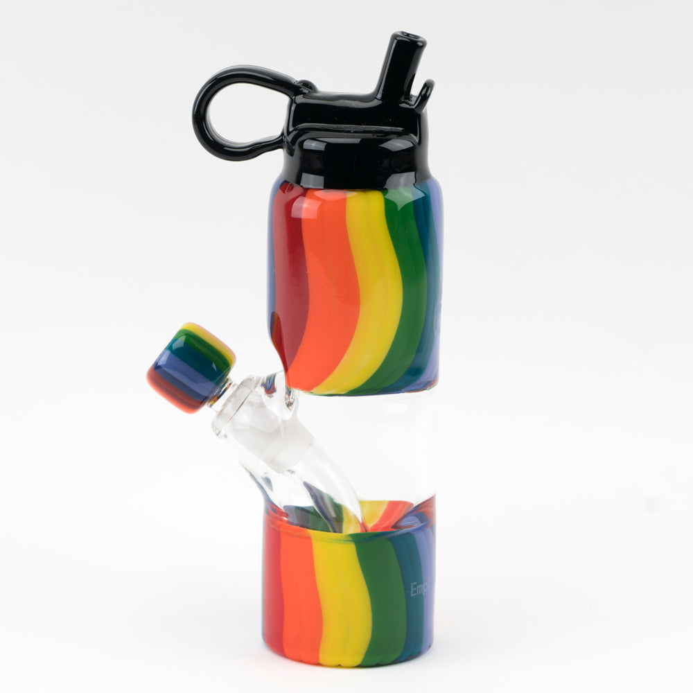 Mod Rainbow Personalized Water Bottle