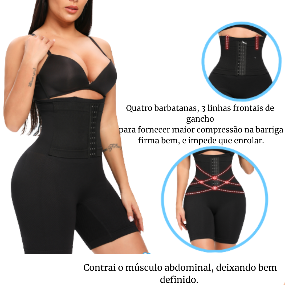 Cinta modeladora Dupla Compressão Max Lipo