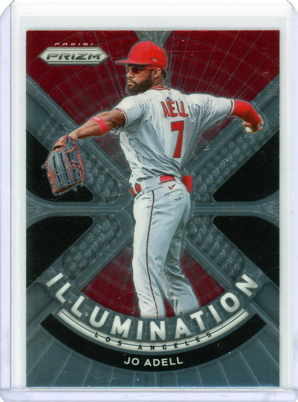  2021 Panini Prizm Illumination Red Prizm #1 Jo Adell