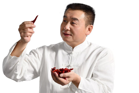 Qiu Pingjiang, one of the inventors of spicy strips