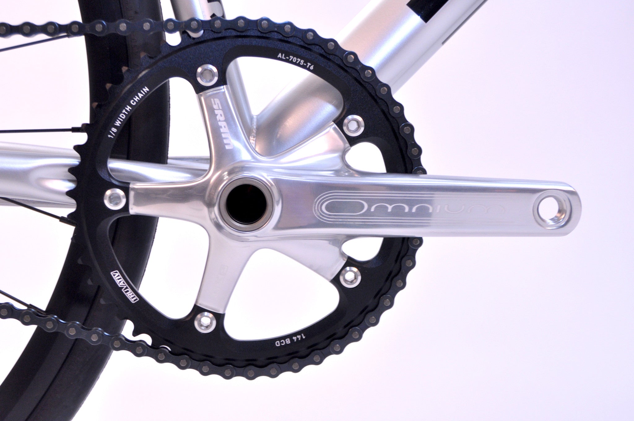 silver omnium crankset